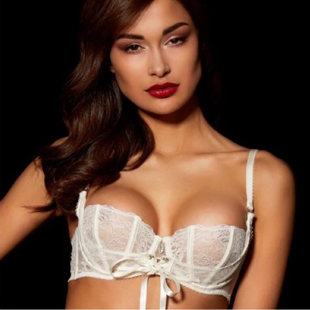 Honey Birdette Rebecca Ivory Bra